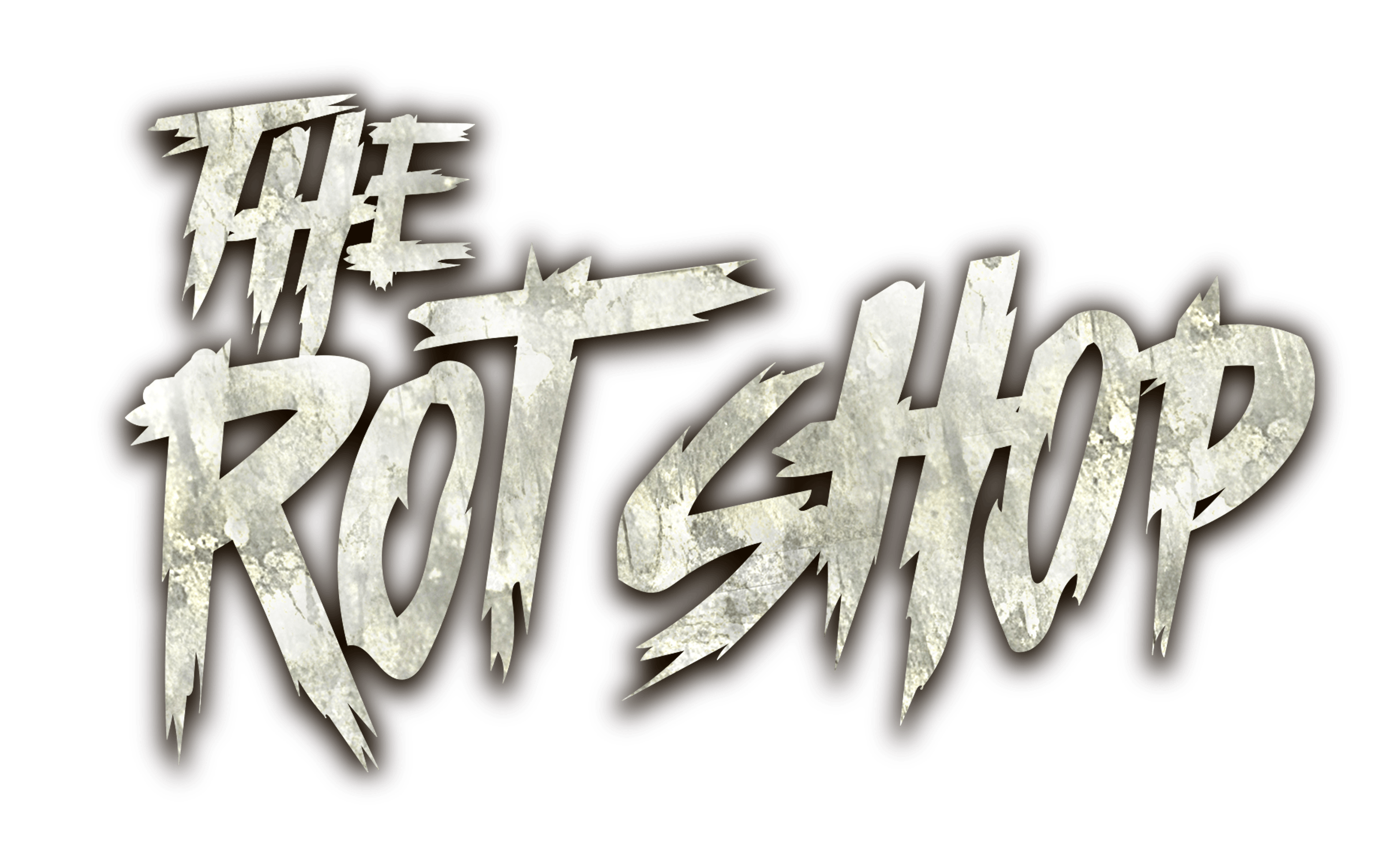 The Rot Shop LOGO with shadow